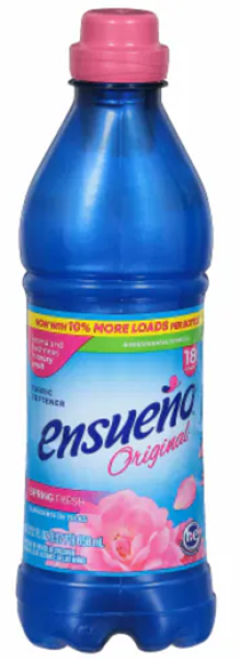 ENSUENO Original 'Spring Fresh' Liquid Fabric Softener, 18 Loads 650 ml